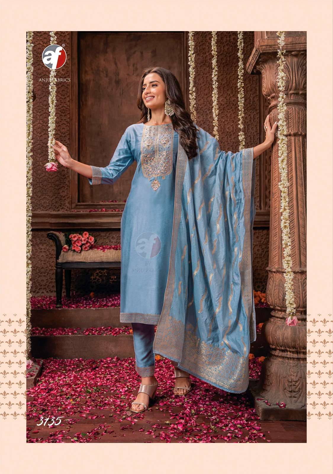 Anju Fabrics Palki vol -3 Kurti Wholesale catalog