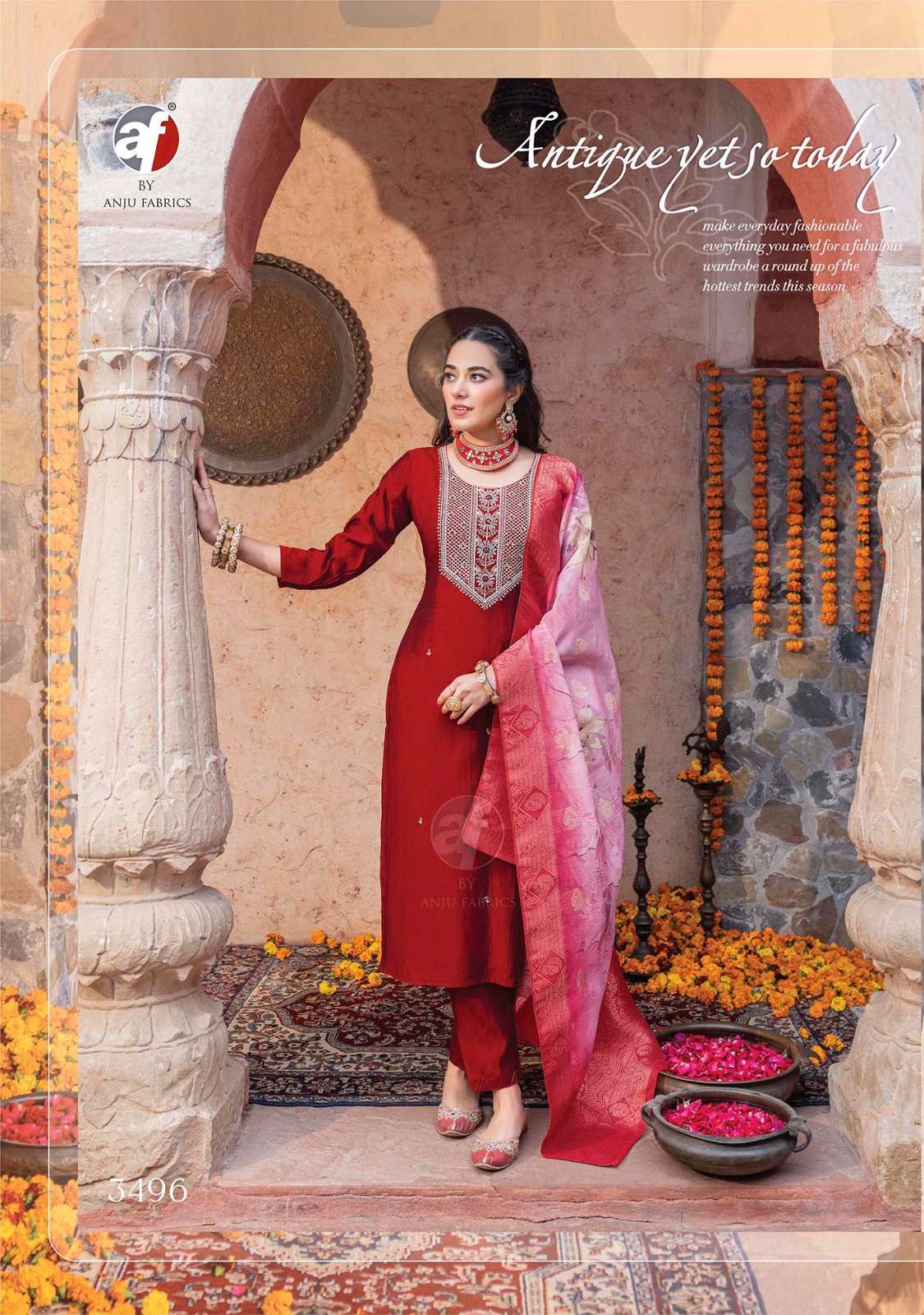 Anju Fabrics Sangeet vol -5 Kurti Wholesale catalog