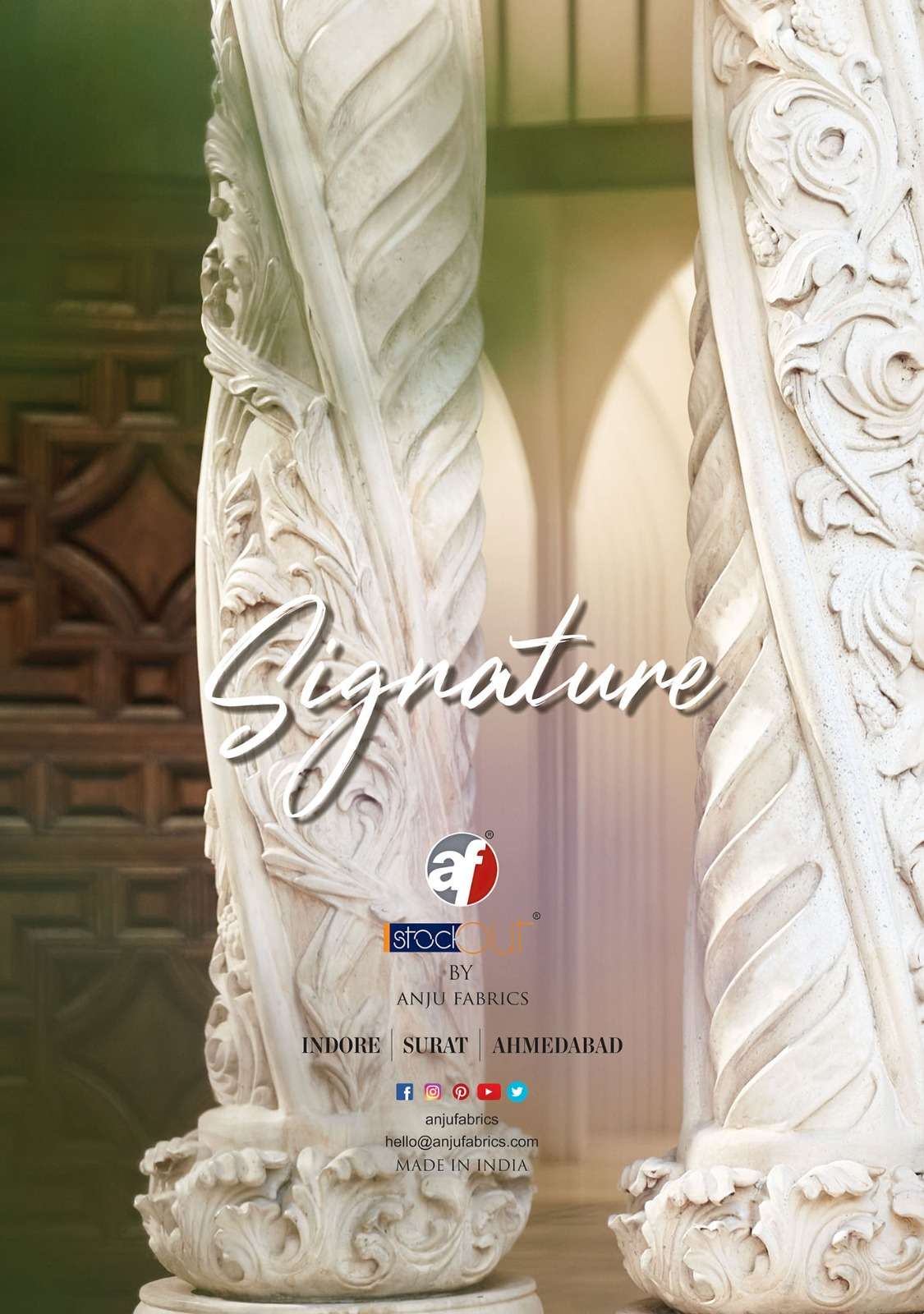 Anju Fabrics Signature Kurti Wholesale catalog