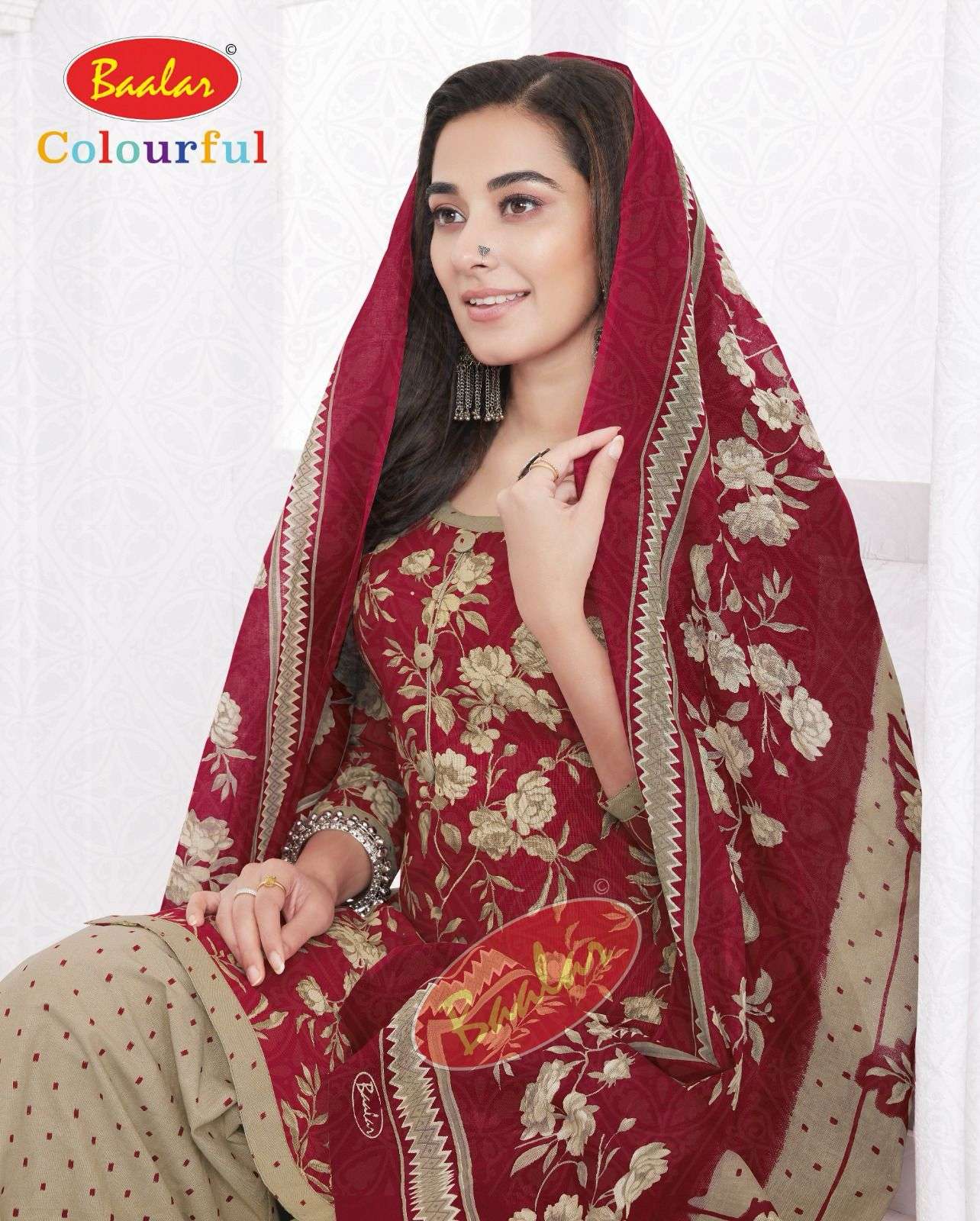 Baalar Colourfull Vol-20- Dress Material Wholesale Catalog
