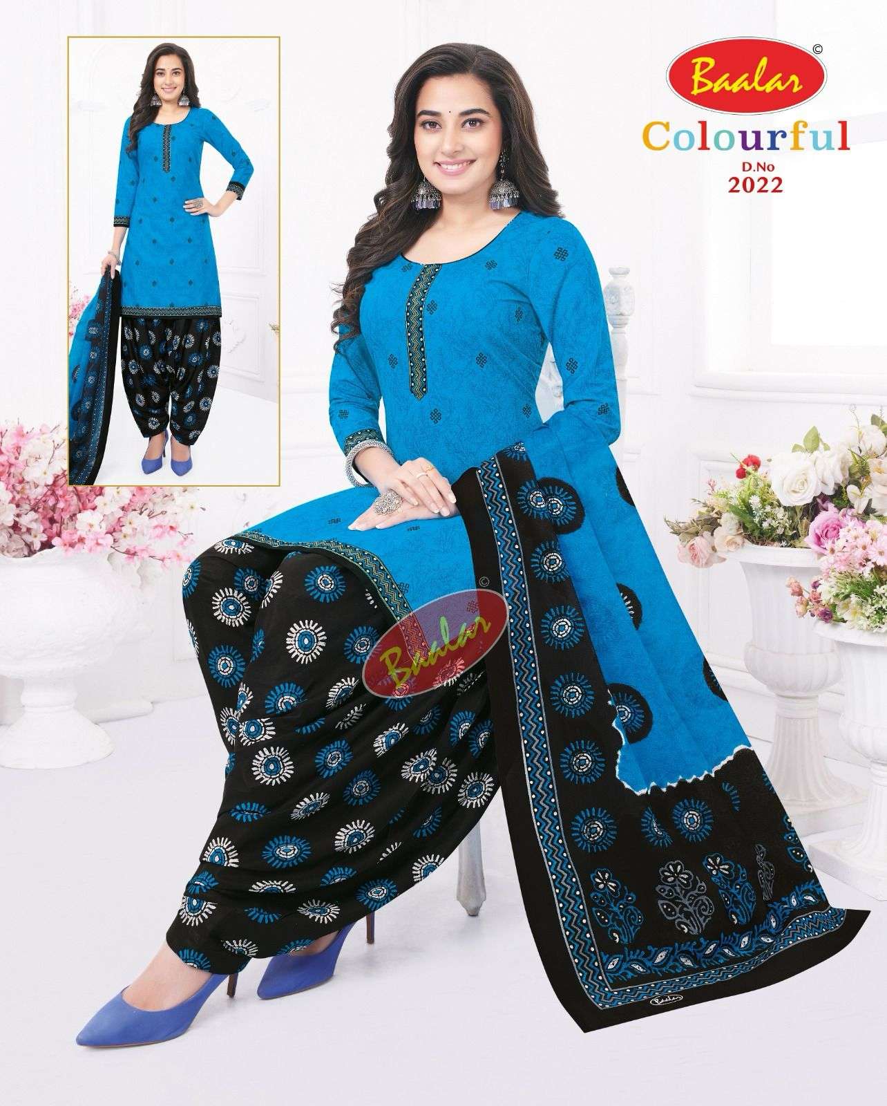Baalar Colourfull Vol-20- Dress Material Wholesale Catalog