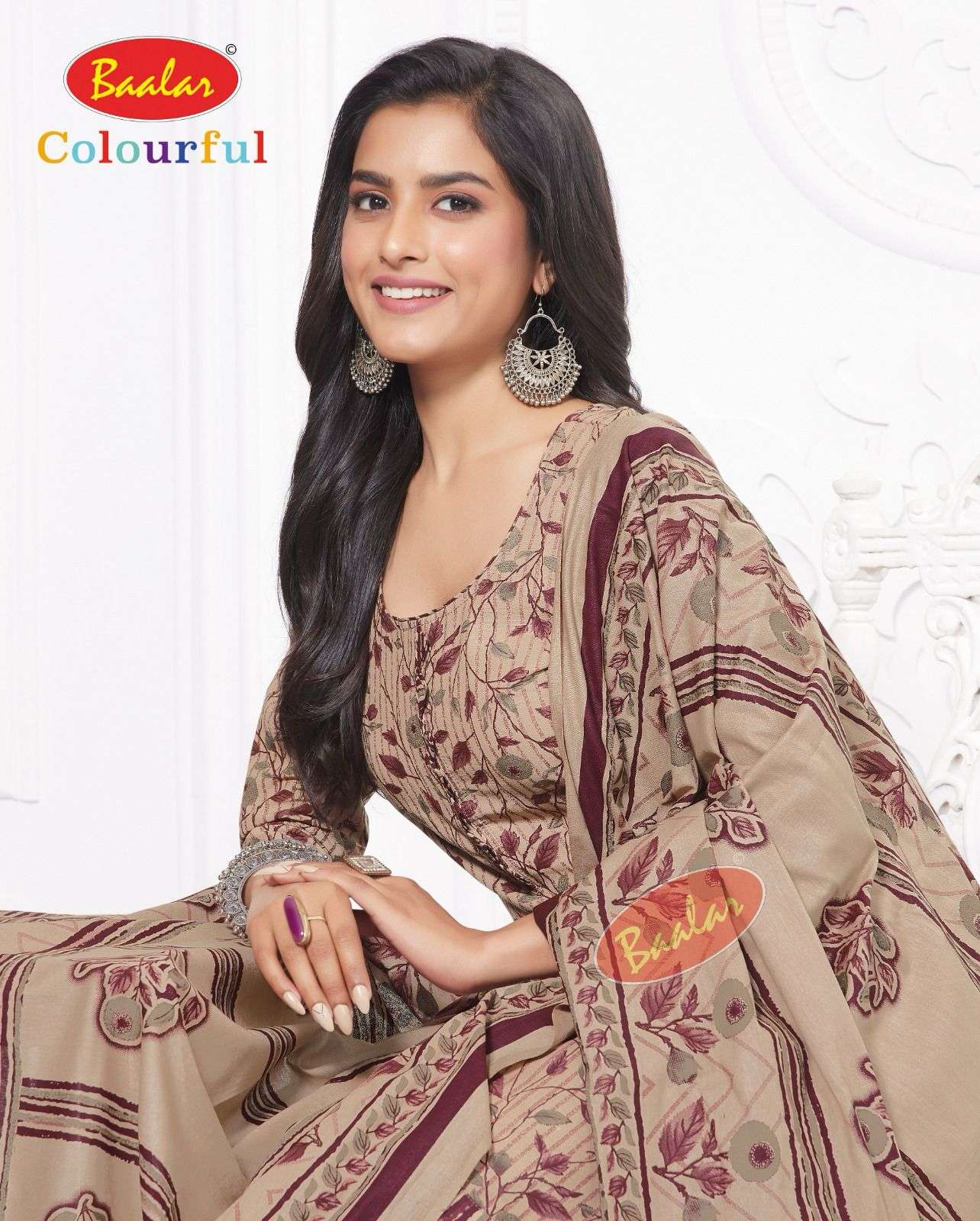 Baalar Colourfull Vol-20- Dress Material Wholesale Catalog