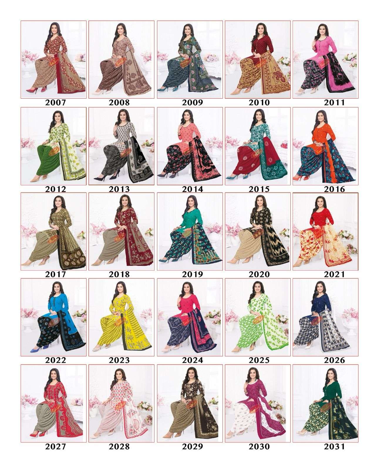 Baalar Colourfull Vol-20- Dress Material Wholesale Catalog