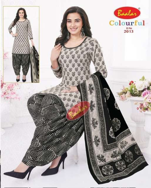 Baalar Colourfull Vol-20- Dress Material Wholesale Catalog