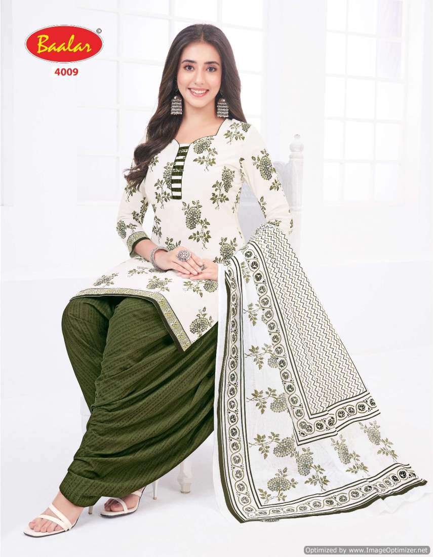 Baalar Crystal Patiyala Vol-4 – Dress Material -Wholesale Catalog