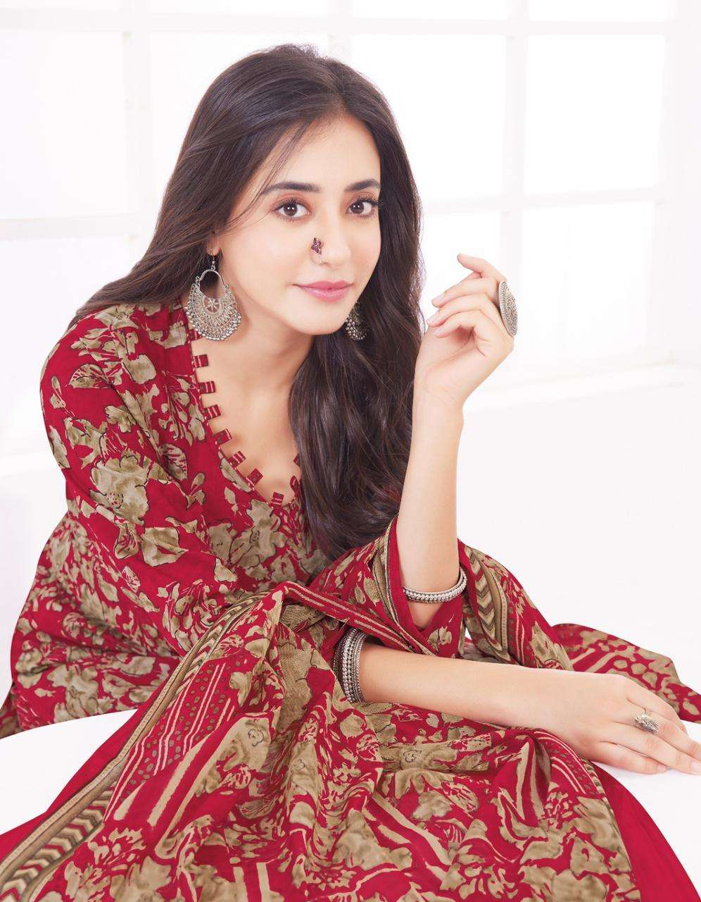 Baalar Kashmir Vol-1- Lawn Cotton Dress Material Wholesale Catalog