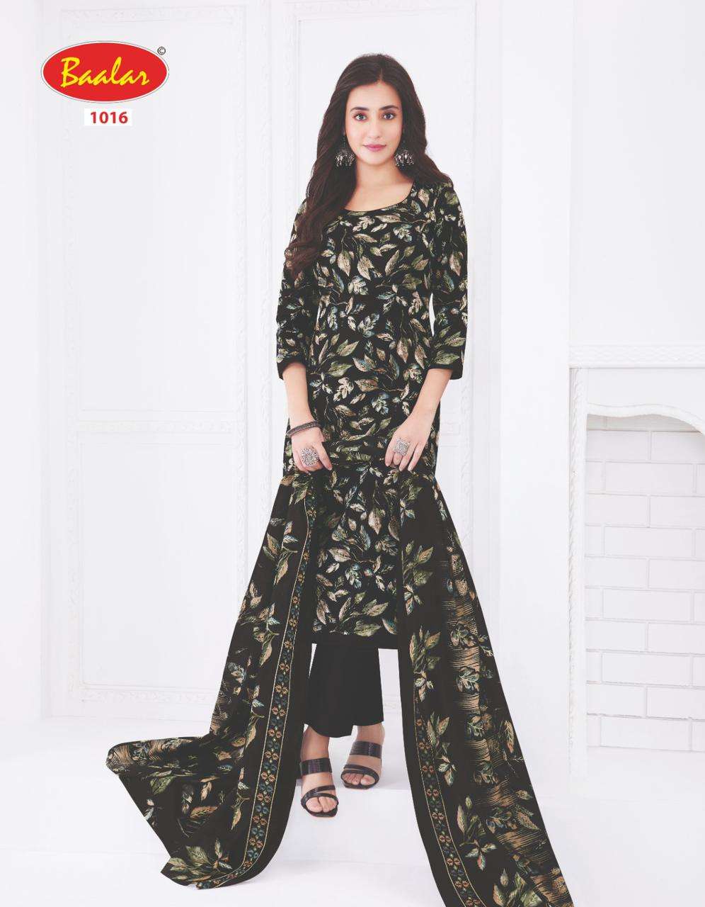 Baalar Kashmir Vol-1- Lawn Cotton Dress Material Wholesale Catalog