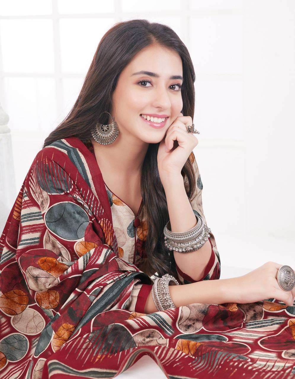 Baalar Kashmir Vol-1- Lawn Cotton Dress Material Wholesale Catalog