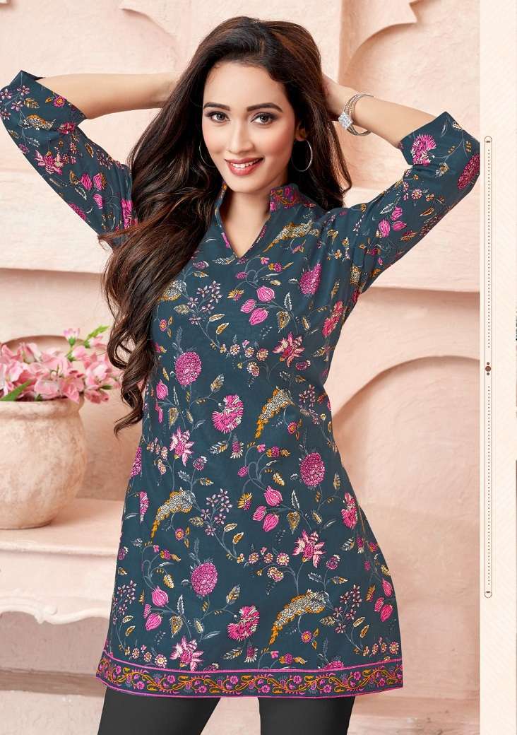Balaji Omisha Vol-2 – Short Tops - Wholesale Catalog