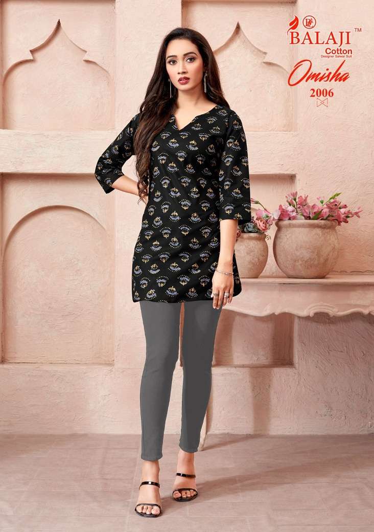 Balaji Omisha Vol-2 – Short Tops - Wholesale Catalog
