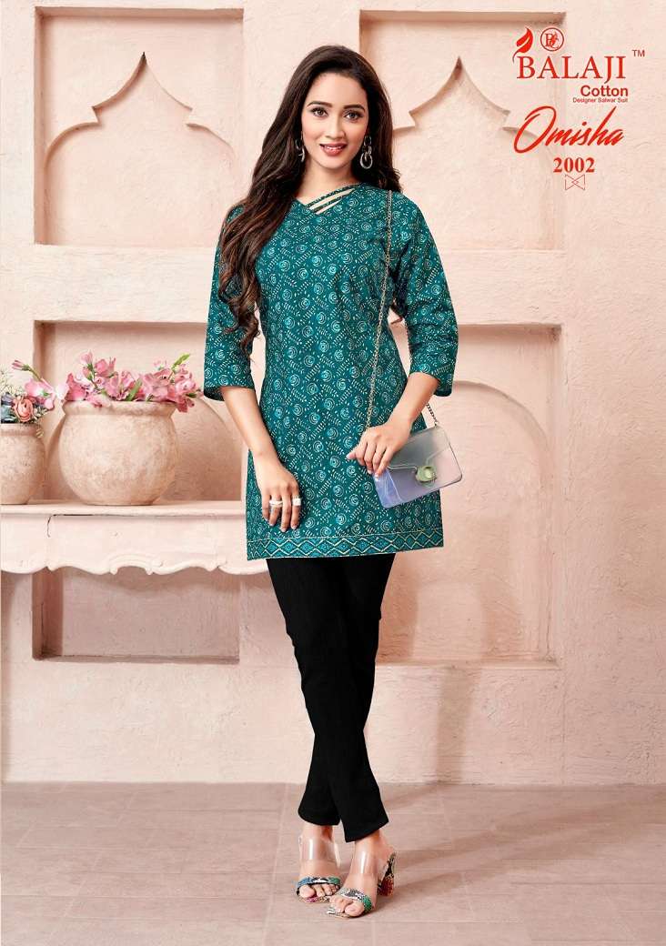Balaji Omisha Vol-2 – Short Tops - Wholesale Catalog