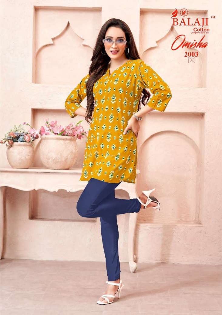 Balaji Omisha Vol-2 – Short Tops - Wholesale Catalog