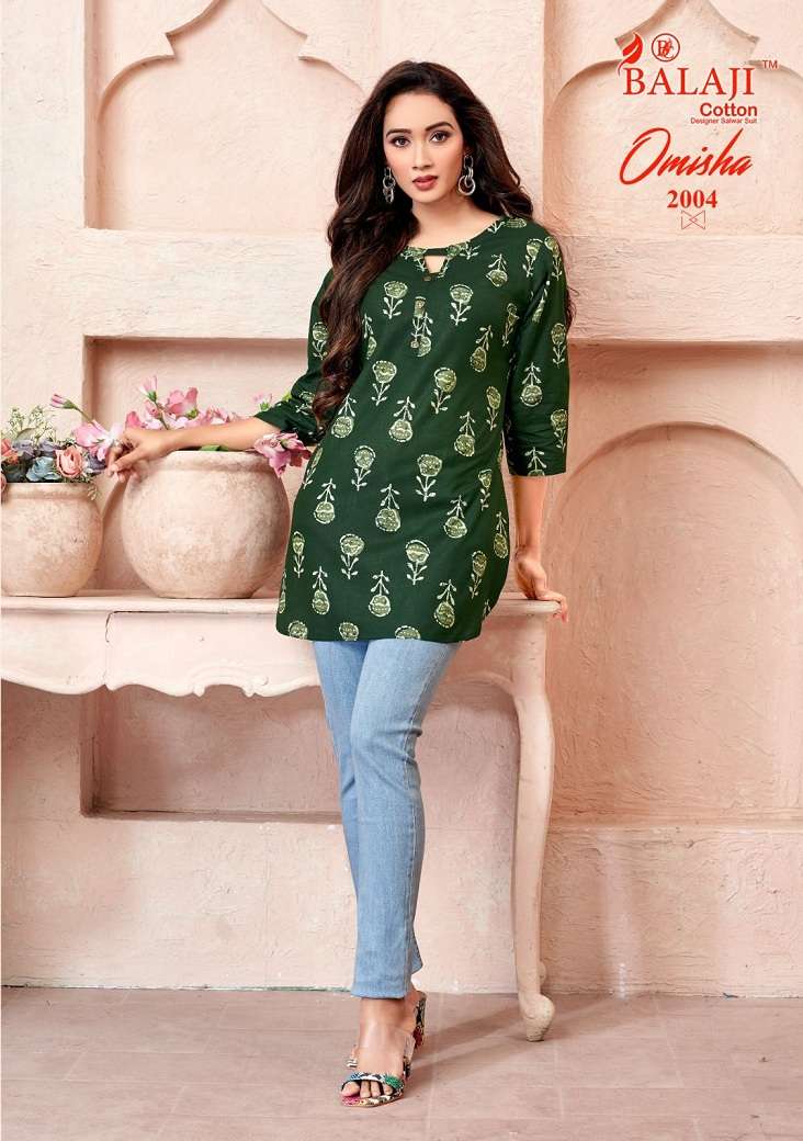 Balaji Omisha Vol-2 – Short Tops - Wholesale Catalog