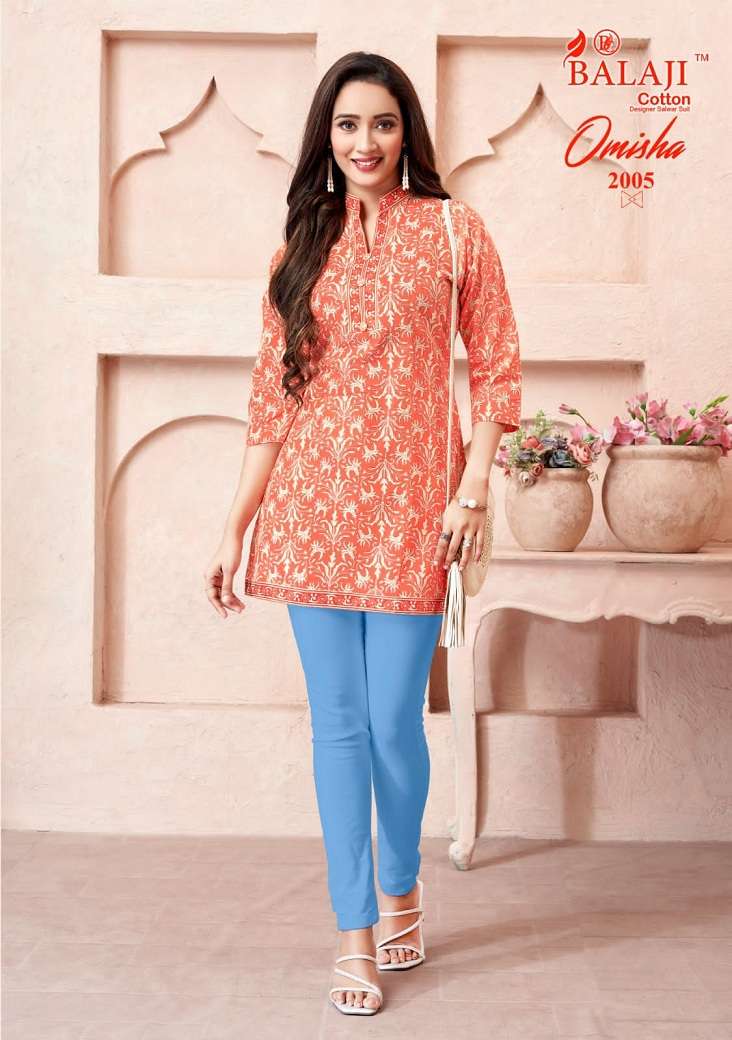 Balaji Omisha Vol-2 – Short Tops - Wholesale Catalog