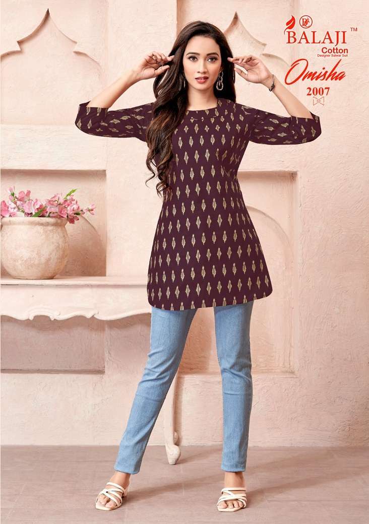 Balaji Omisha Vol-2 – Short Tops - Wholesale Catalog