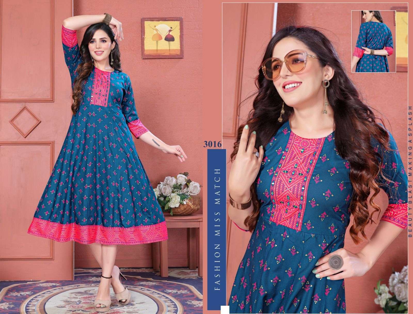  BEAUTY MISS BRILLIANT vol -1 Kurti Wholesale catalog