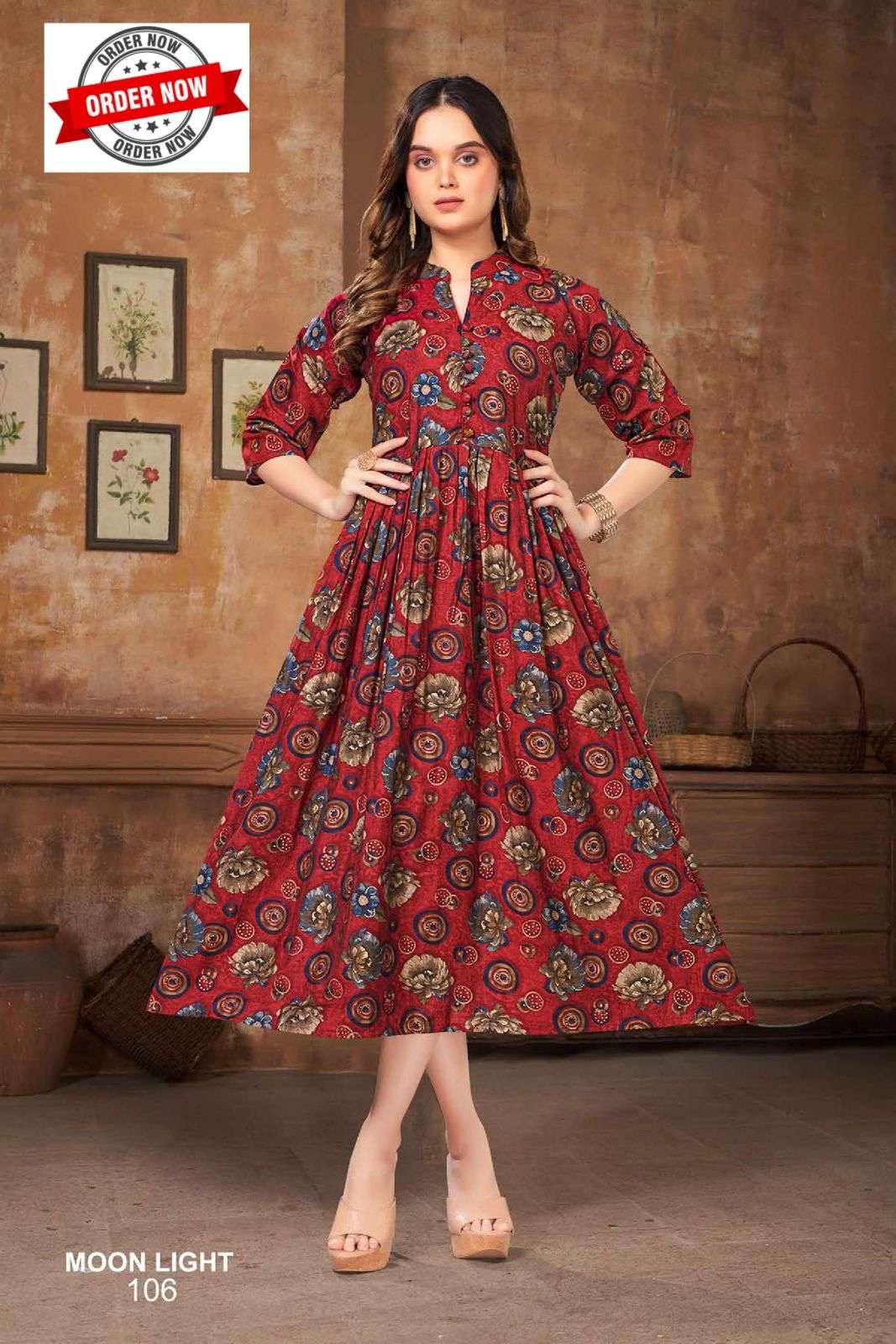 BEAUTY QUEEN MOONLIGHT VOL.1 Kurti Wholesale catalog