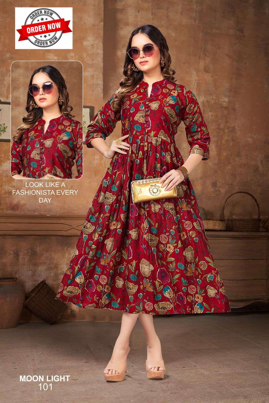 BEAUTY QUEEN MOONLIGHT VOL.1 Kurti Wholesale catalog