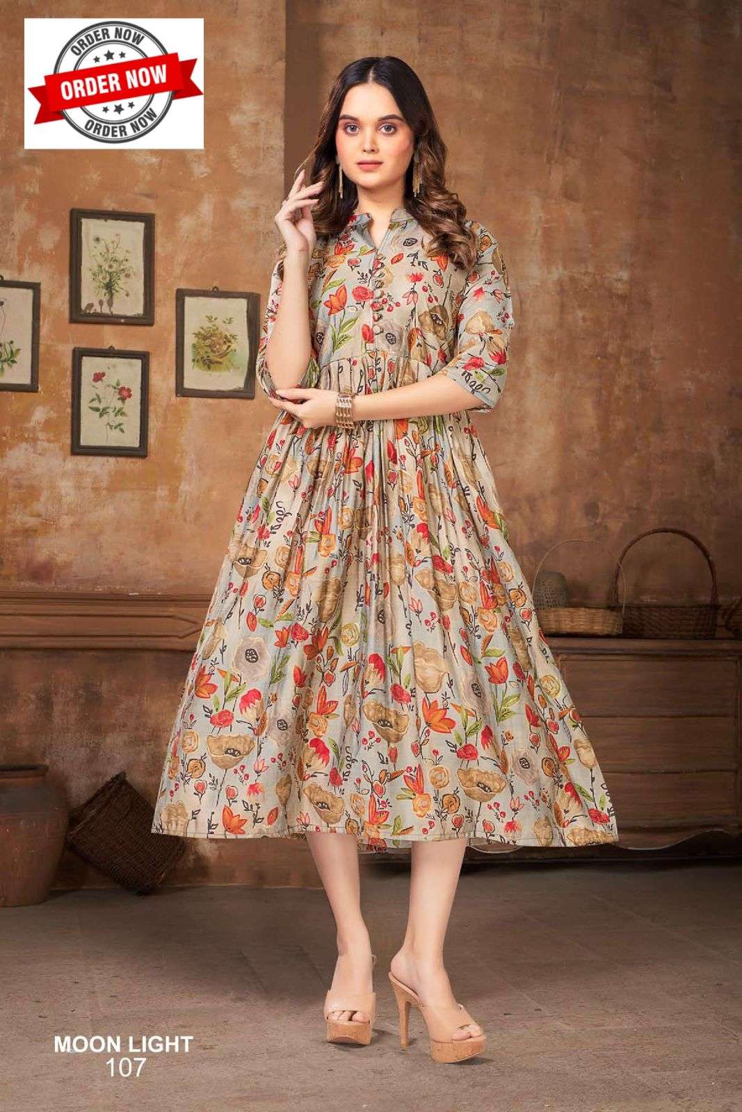 BEAUTY QUEEN MOONLIGHT VOL.1 Kurti Wholesale catalog