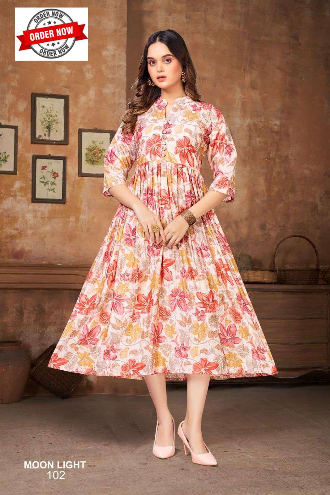 BEAUTY QUEEN MOONLIGHT VOL.1 Kurti Wholesale catalog