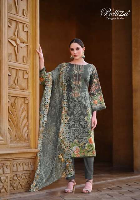 Belliza Guzarish Vol 3 Designer Premium Cotton Dress Material Wholesale catalog