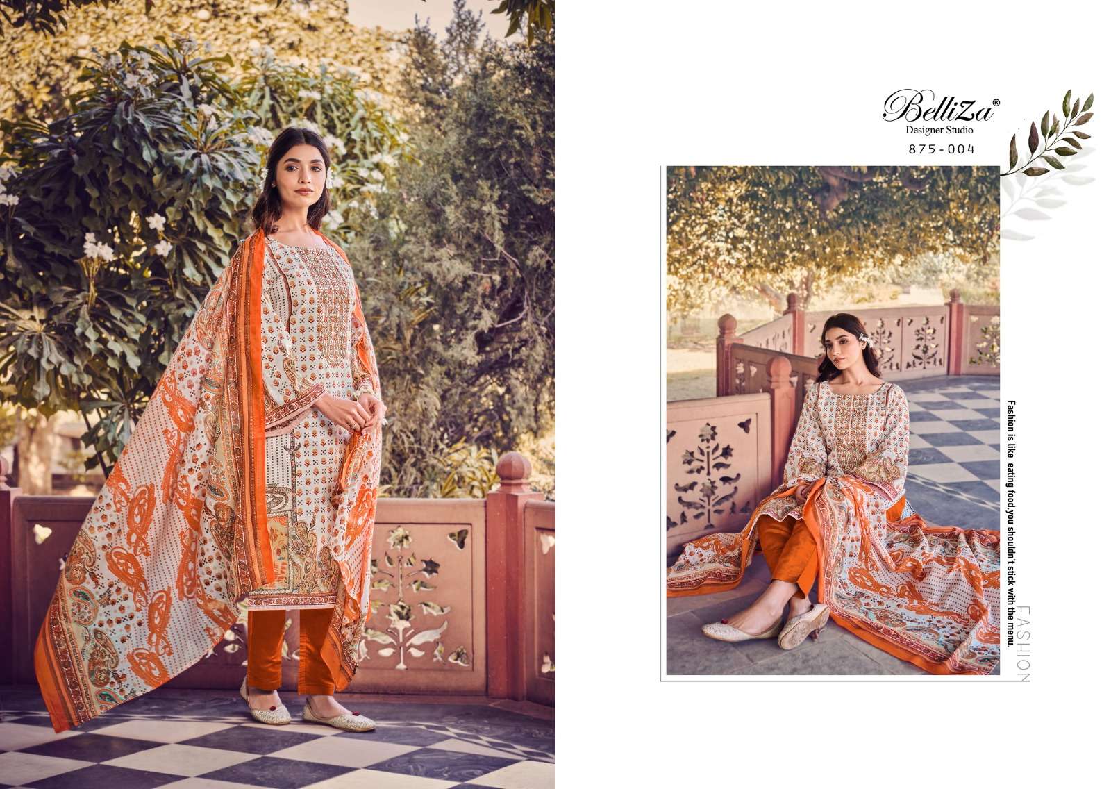 Belliza Naira Vol 31 Cotton Digital Prints Dress Material Wholesale catalog