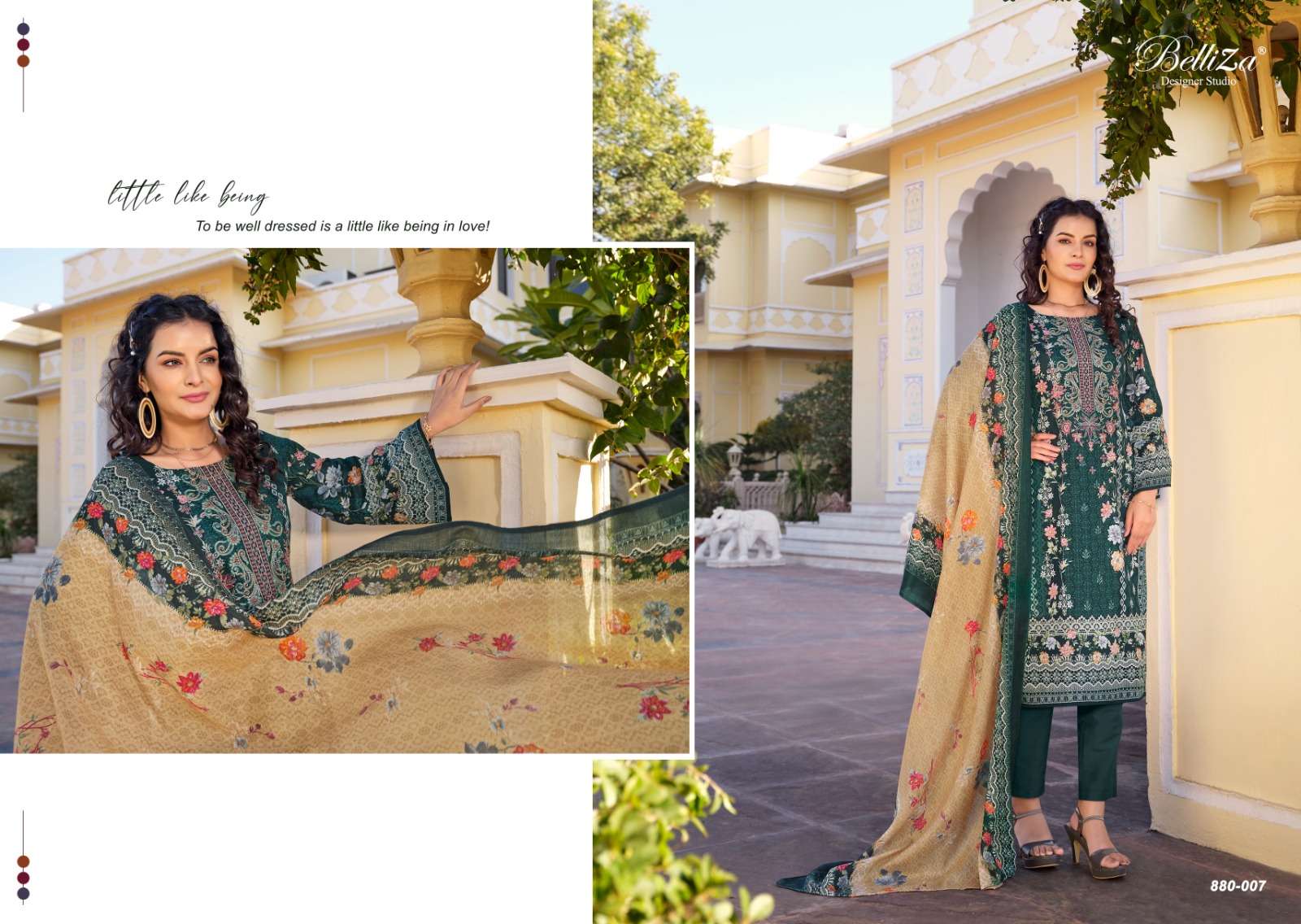 Belliza Naira Vol 34 Premium Cotton Printed Dress Material Wholesale catalog