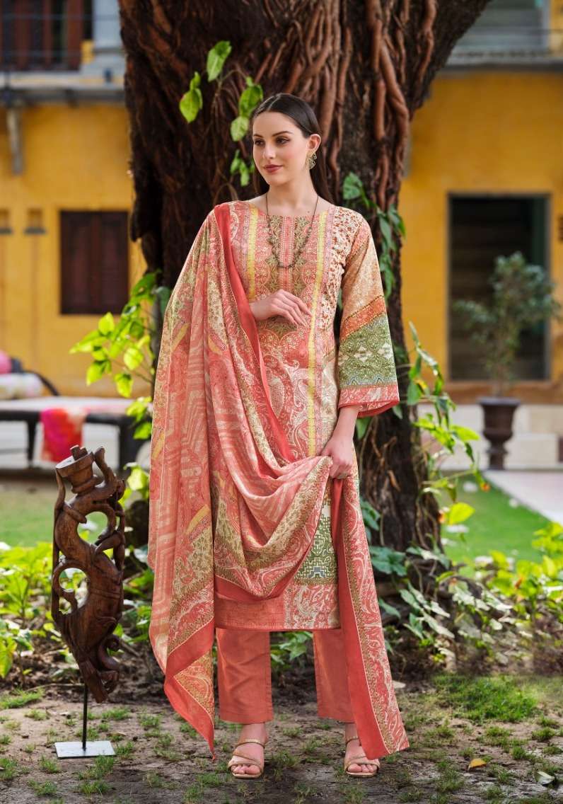 Belliza Naira Vol 35 Heavy Embroidery Work Dress Material Wholesale catalog