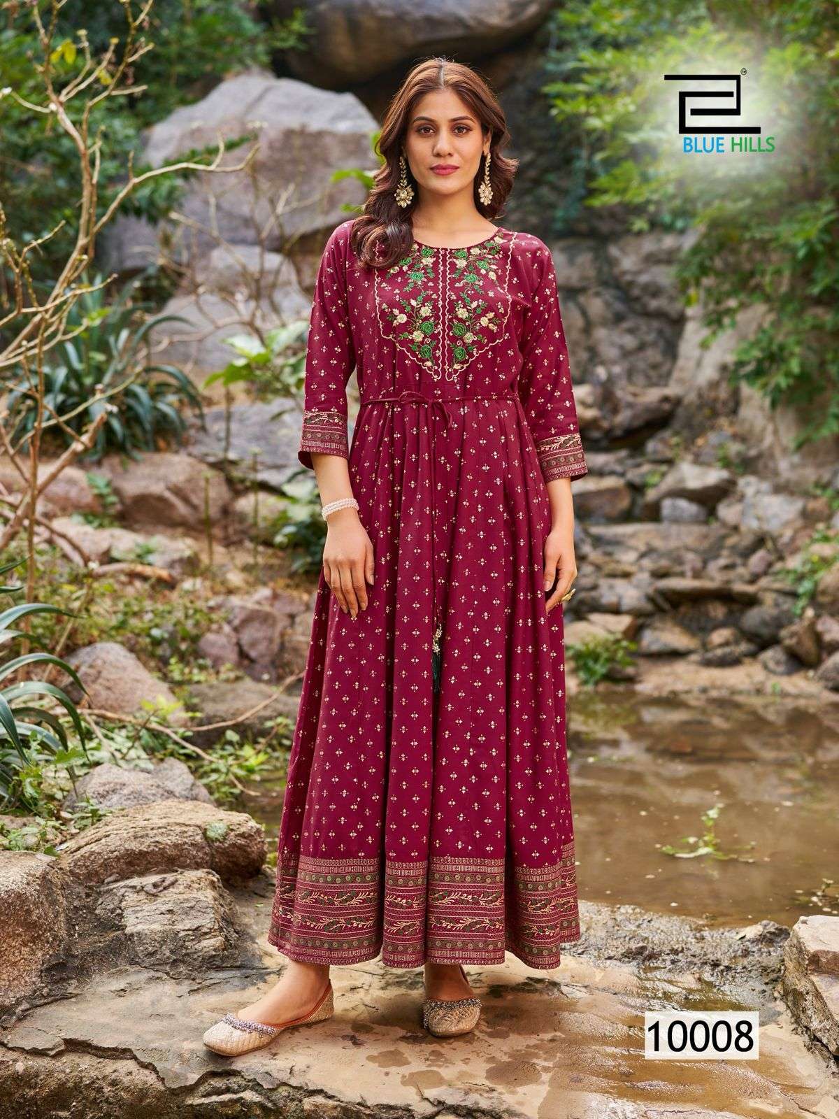 BLUE HILLS Encounter Vol.10 Kurti Wholesale catalog