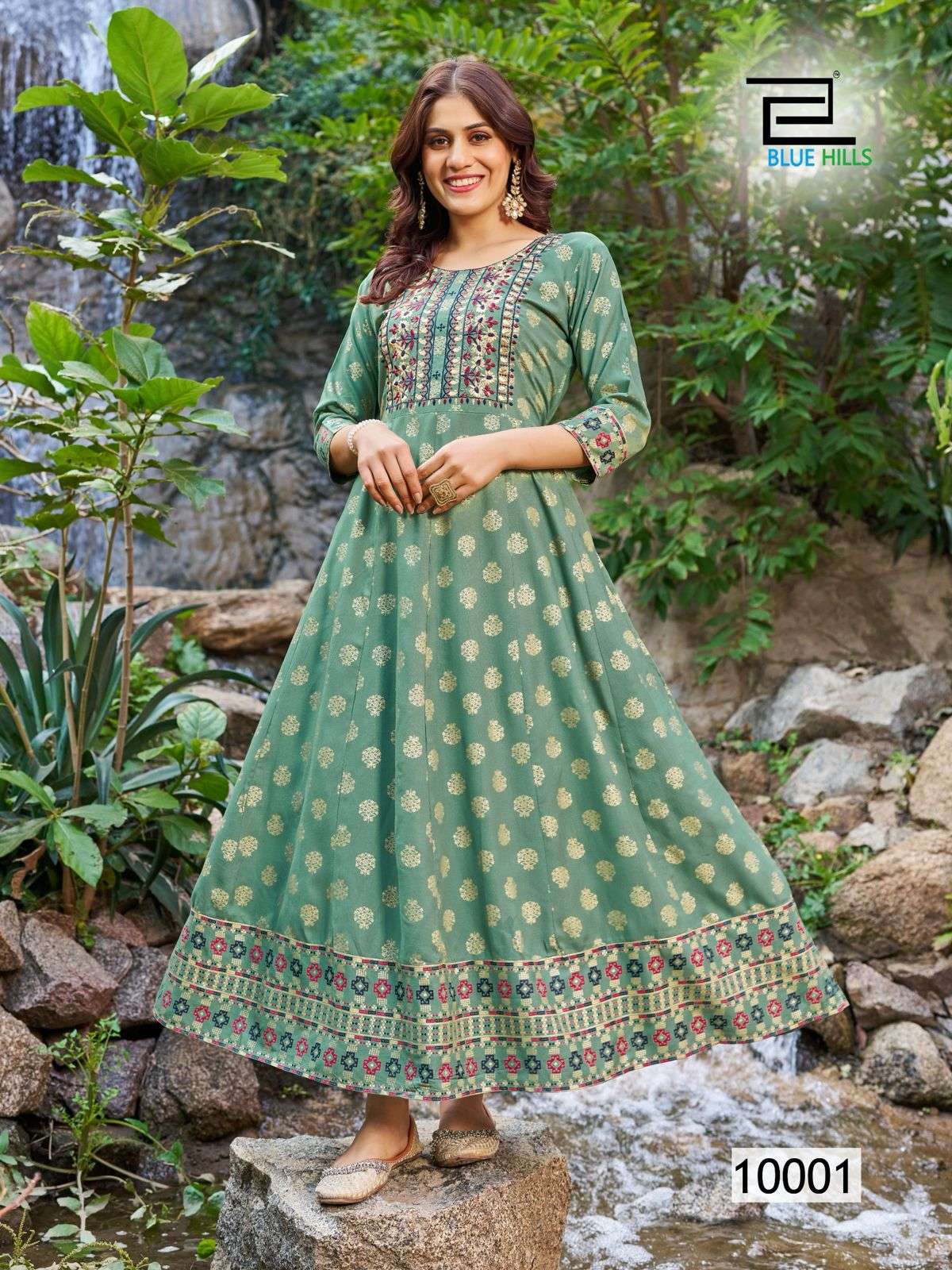 BLUE HILLS Encounter Vol.10 Kurti Wholesale catalog