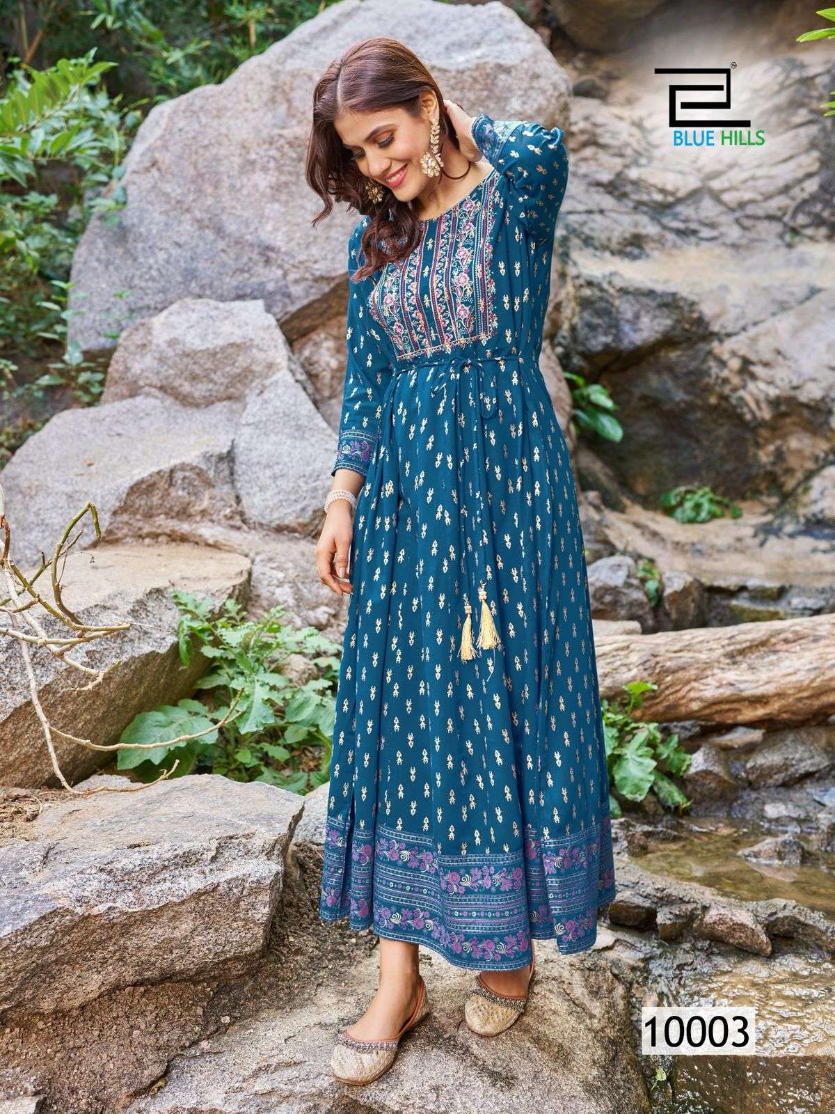 BLUE HILLS Encounter Vol.10 Kurti Wholesale catalog