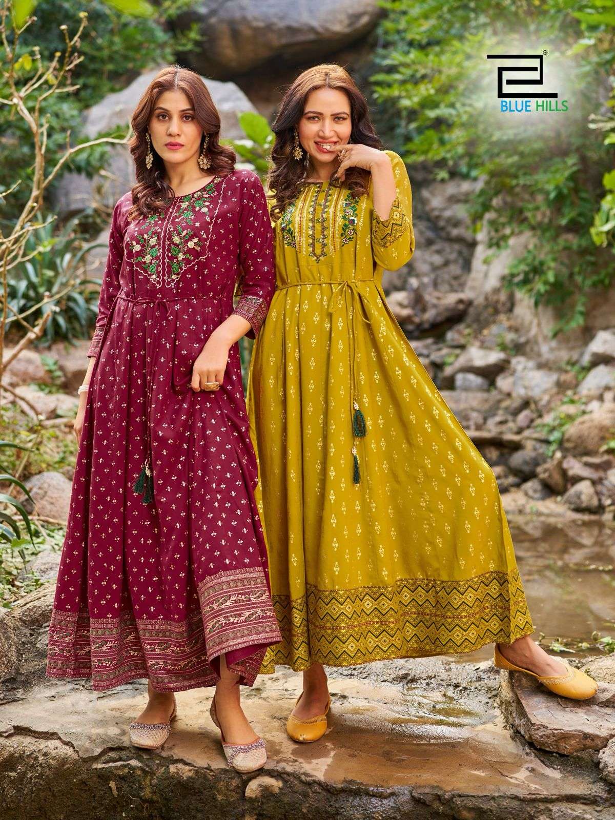 BLUE HILLS Encounter Vol.10 Kurti Wholesale catalog