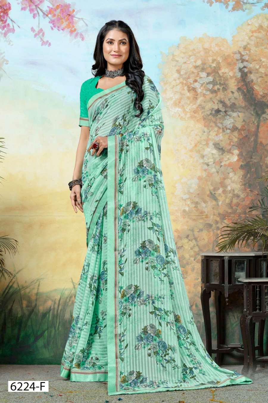 BLUE WHALE INDER SILK MILLS Saree Wholesale catalog