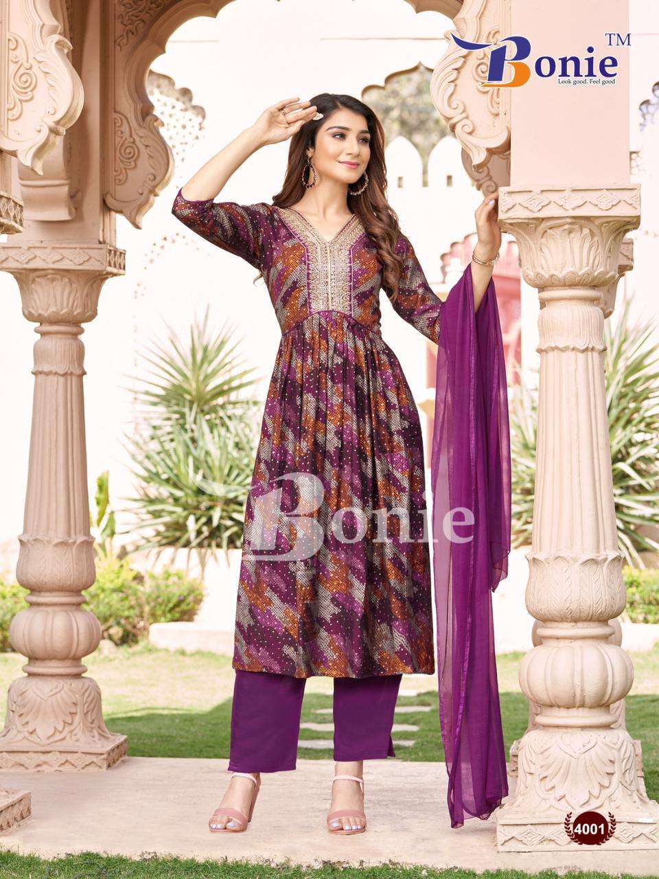 BONIE KIARA - 4 Kurti Wholesale catalog