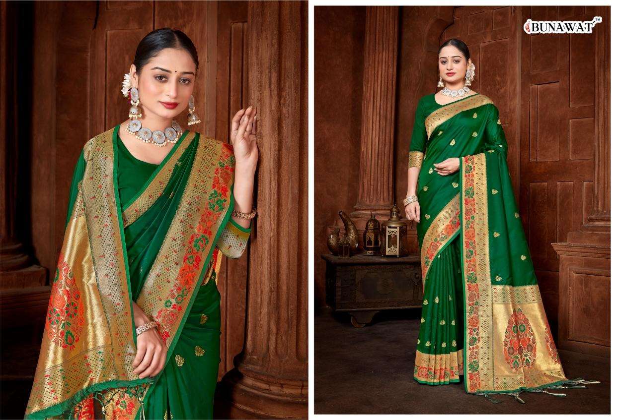BUNAWAT DHRUVI SILK Saree Wholesale catalog