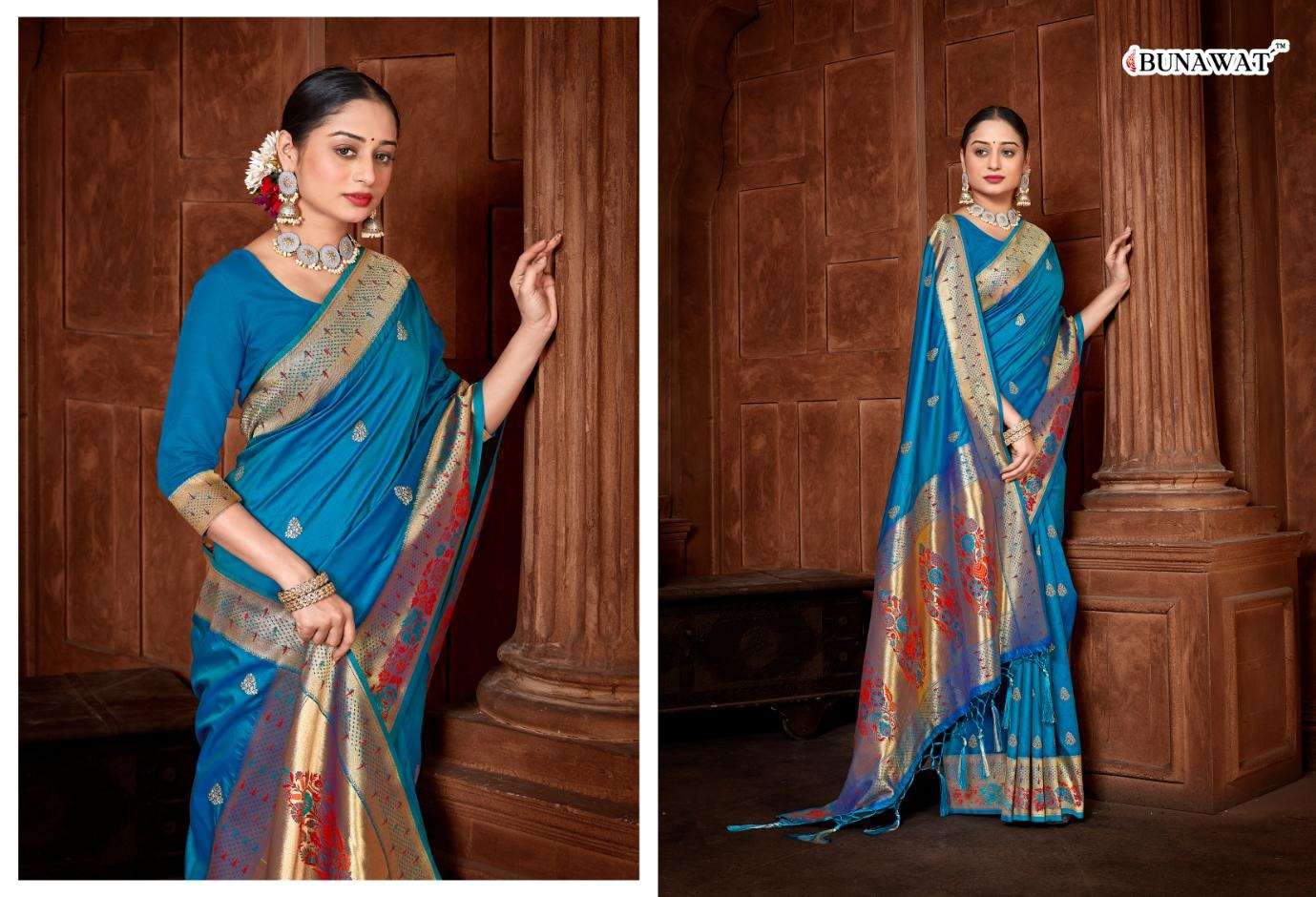 BUNAWAT DHRUVI SILK Saree Wholesale catalog