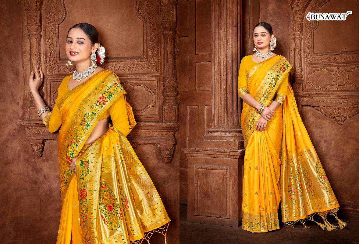 BUNAWAT DHRUVI SILK Saree Wholesale catalog