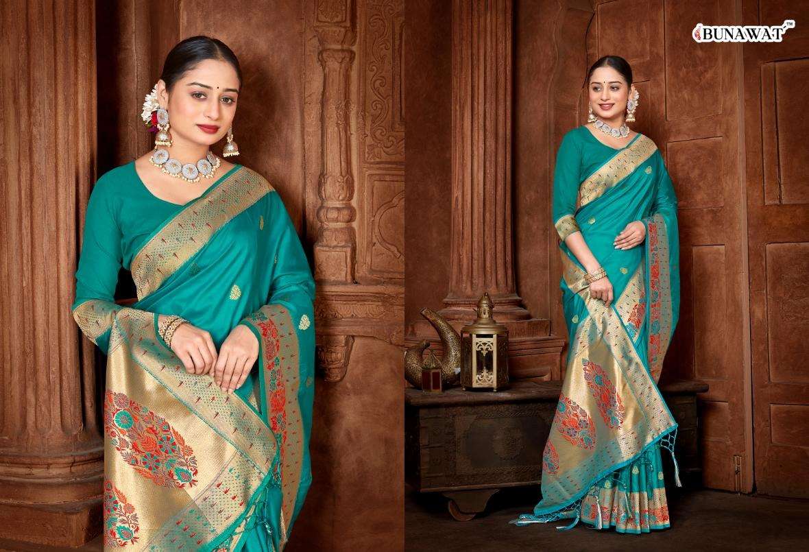 BUNAWAT DHRUVI SILK Saree Wholesale catalog