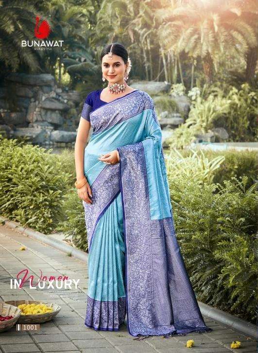 BUNAWAT EKTARA SILK Saree Wholesale catalog