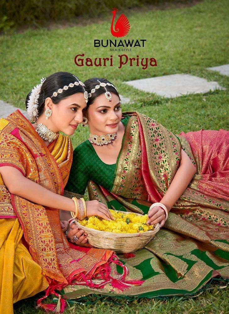 BUNAWAT GAURI PRIYA Saree Wholesale catalog