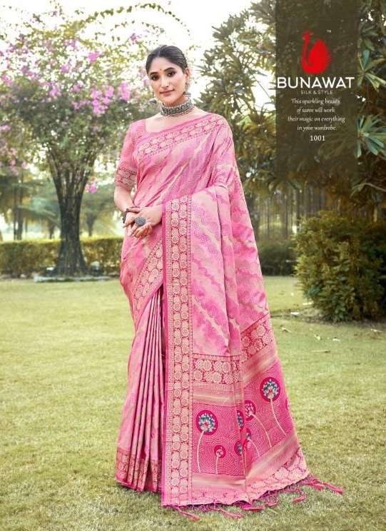 BUNAWAT KARINA SILK Saree Wholesale catalog