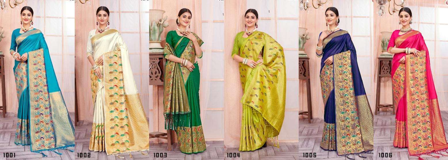 BUNAWAT KASHVIKA SILK Saree Wholesale catalog