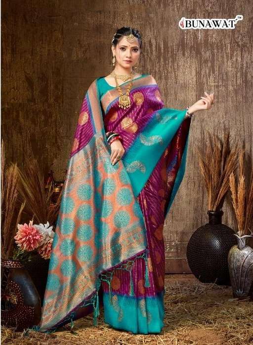 BUNAWAT VAHINI SIK Saree Wholesale catalog