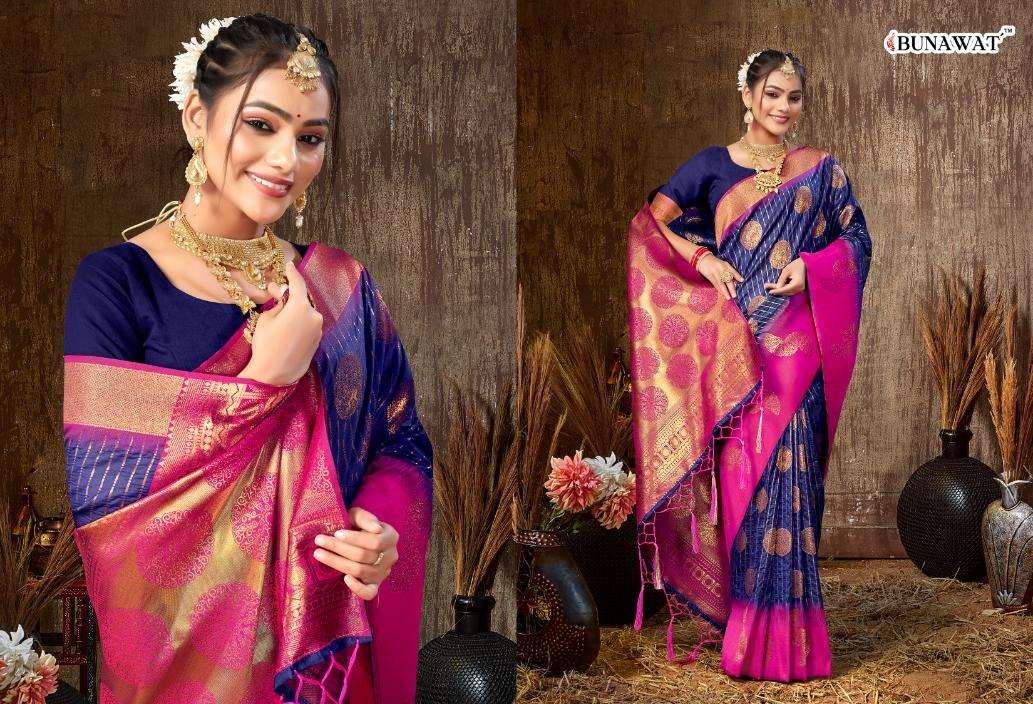 BUNAWAT VAHINI SIK Saree Wholesale catalog