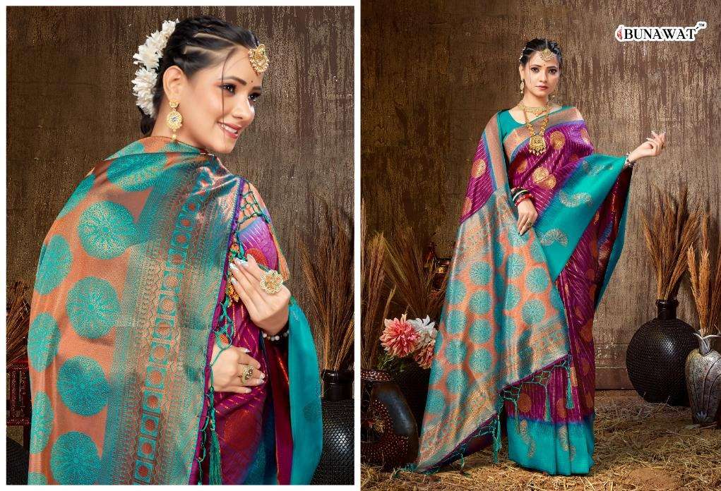 BUNAWAT VAHINI SIK Saree Wholesale catalog