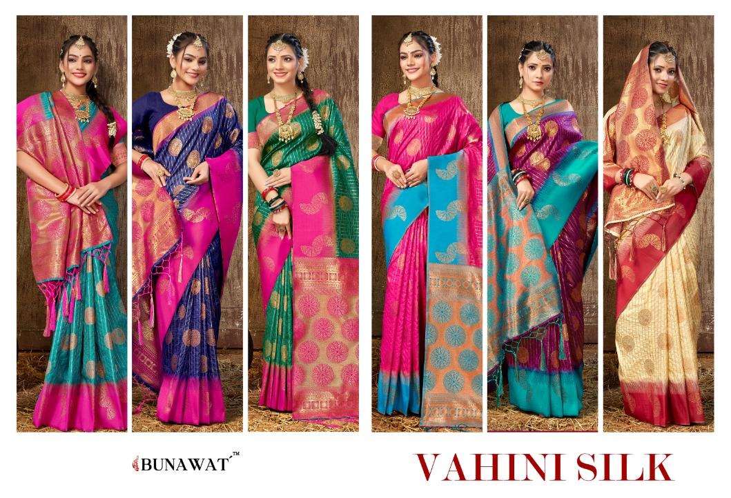 BUNAWAT VAHINI SIK Saree Wholesale catalog