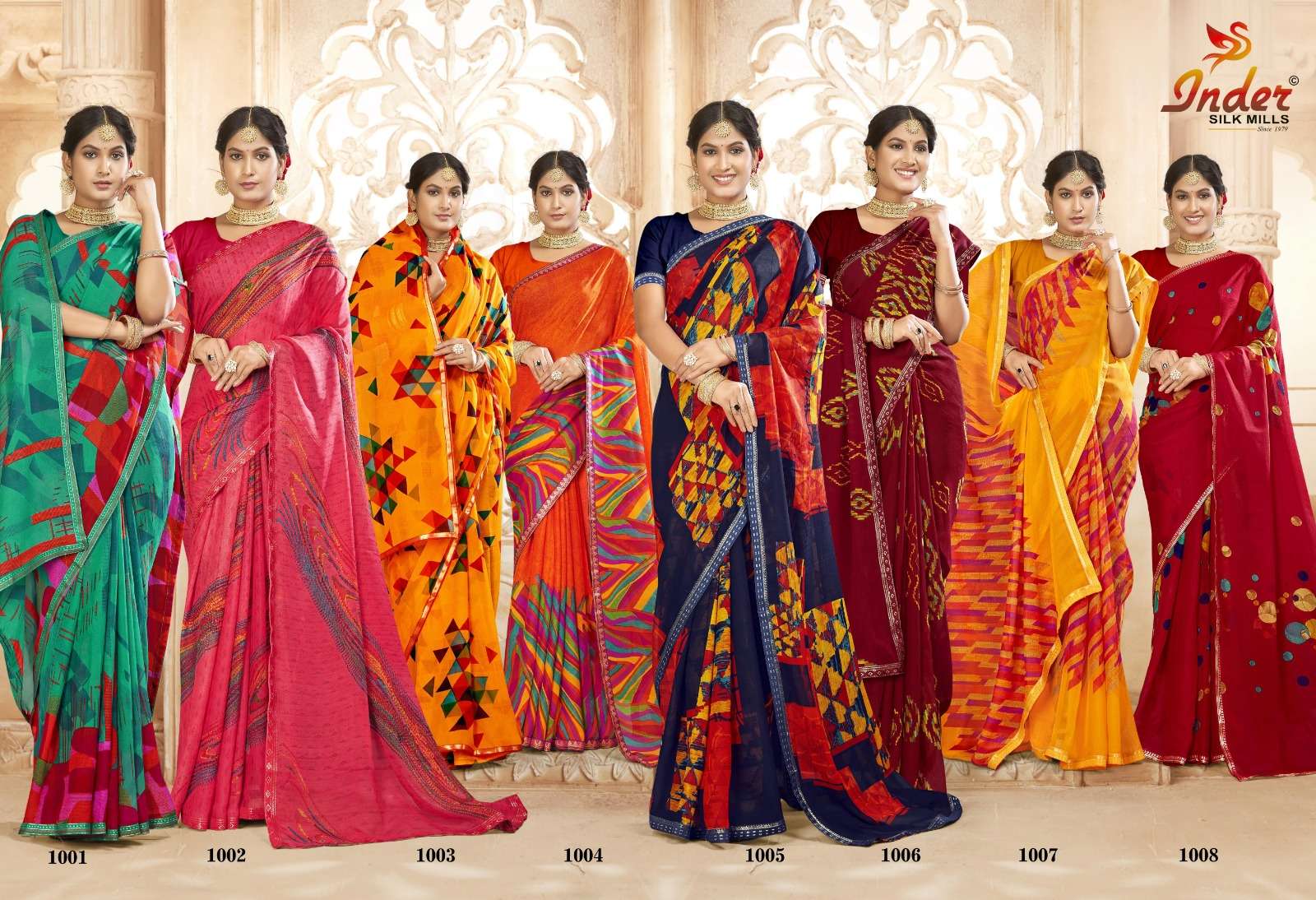 CHATNI 6367 INDER SILK MILLS Saree Wholesale catalog