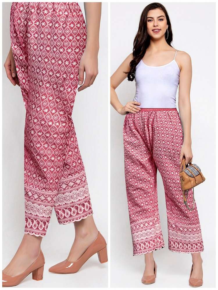 Chikankari Embroidery Plazo Vol-1 -Readymade -Wholeslae Catalog