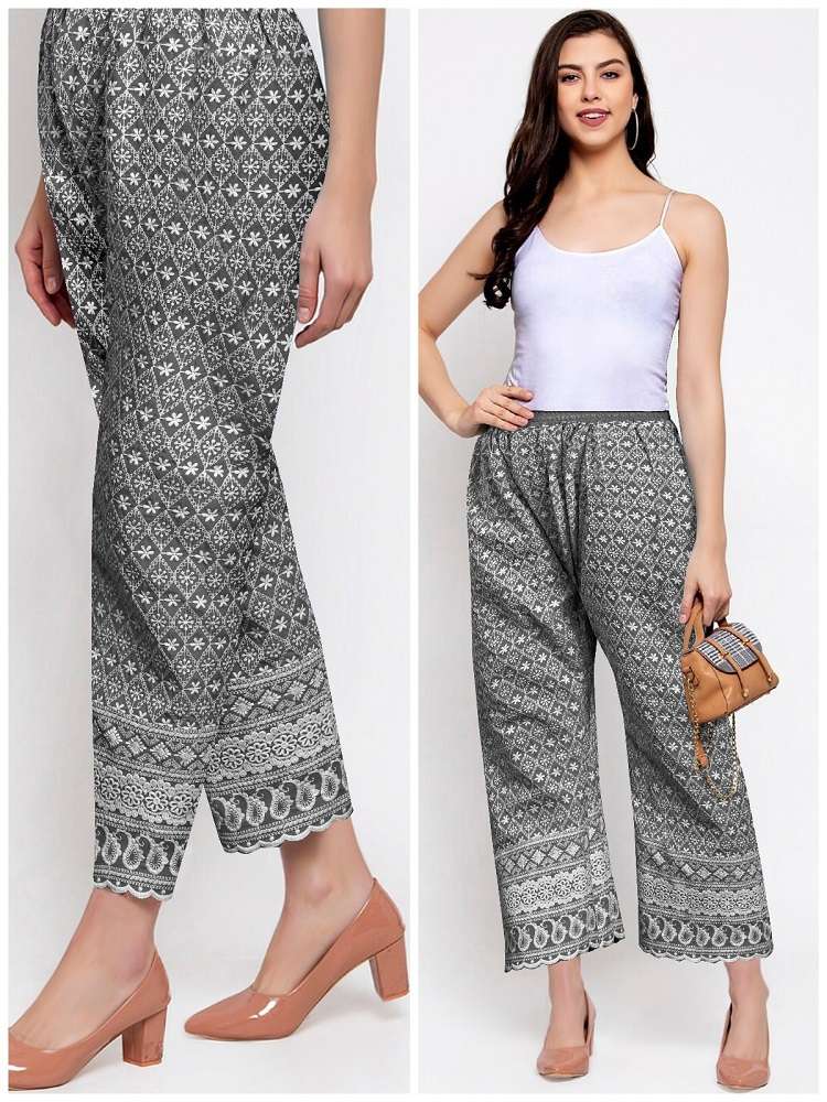 Chikankari Embroidery Plazo Vol-1 -Readymade -Wholeslae Catalog