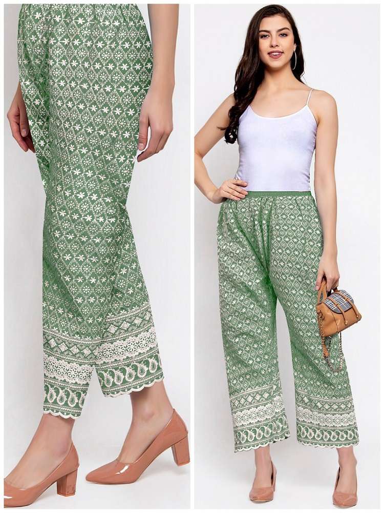 Chikankari Embroidery Plazo Vol-1 -Readymade -Wholeslae Catalog